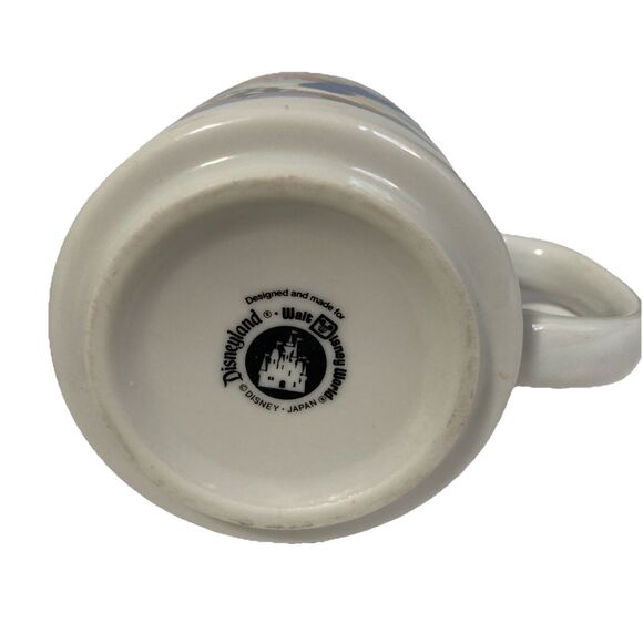 Pinocchio Geppetto Jiminey Cricket Disneyland Walt Disney World Mug Japan 10 oz - Picture 7 of 8